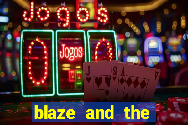 blaze and the monster machines logo font